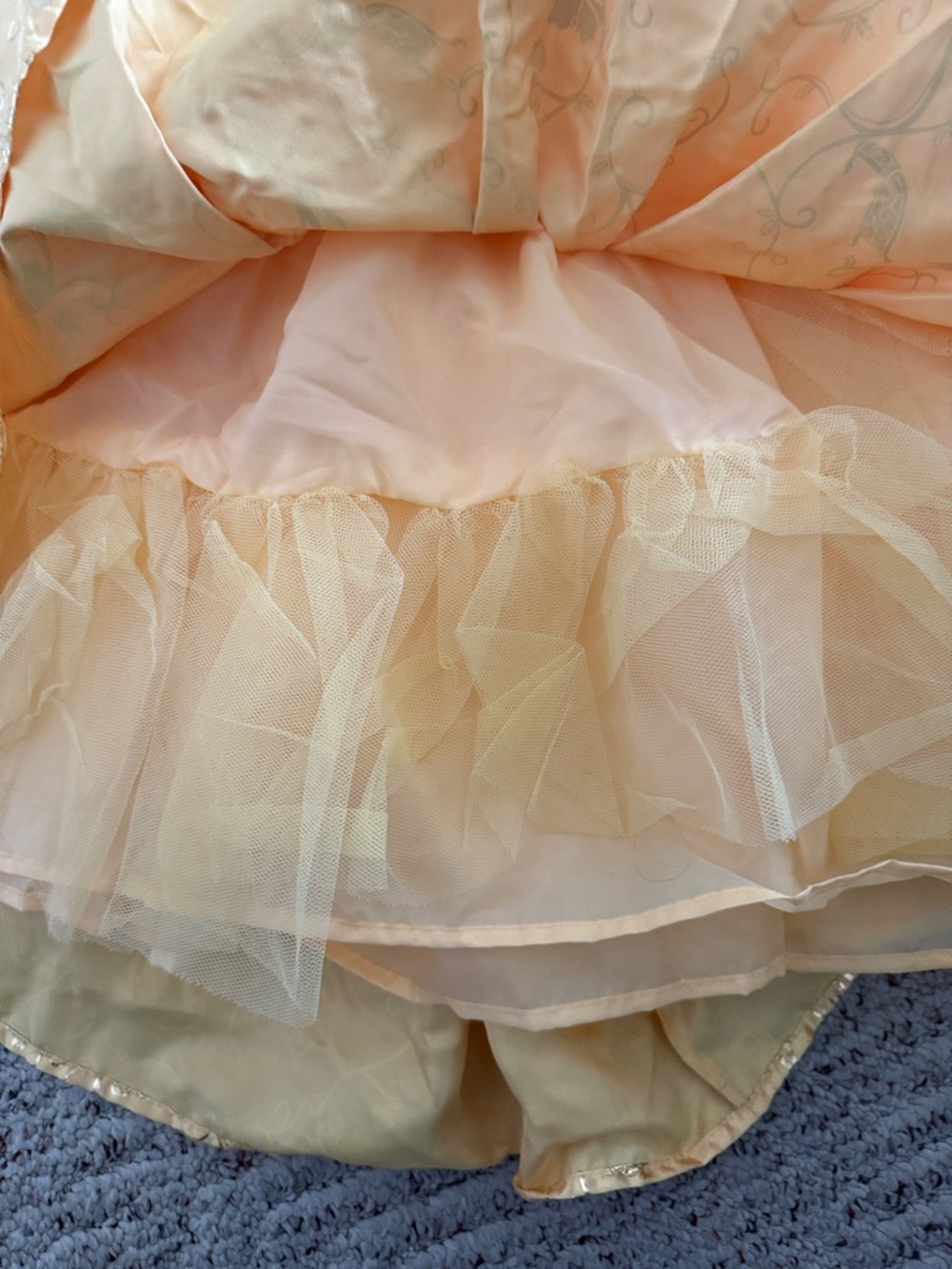 Disney Yellow and Pink Princess Costume Dress - Picture 3 of 9